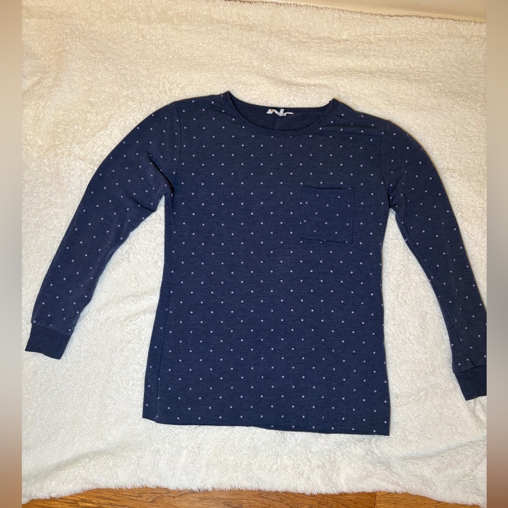 C&C California Navy Blue Kids Long Sleeve Tee